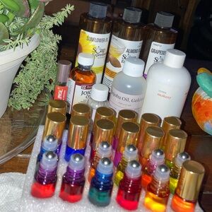 Roll on fragrance balm